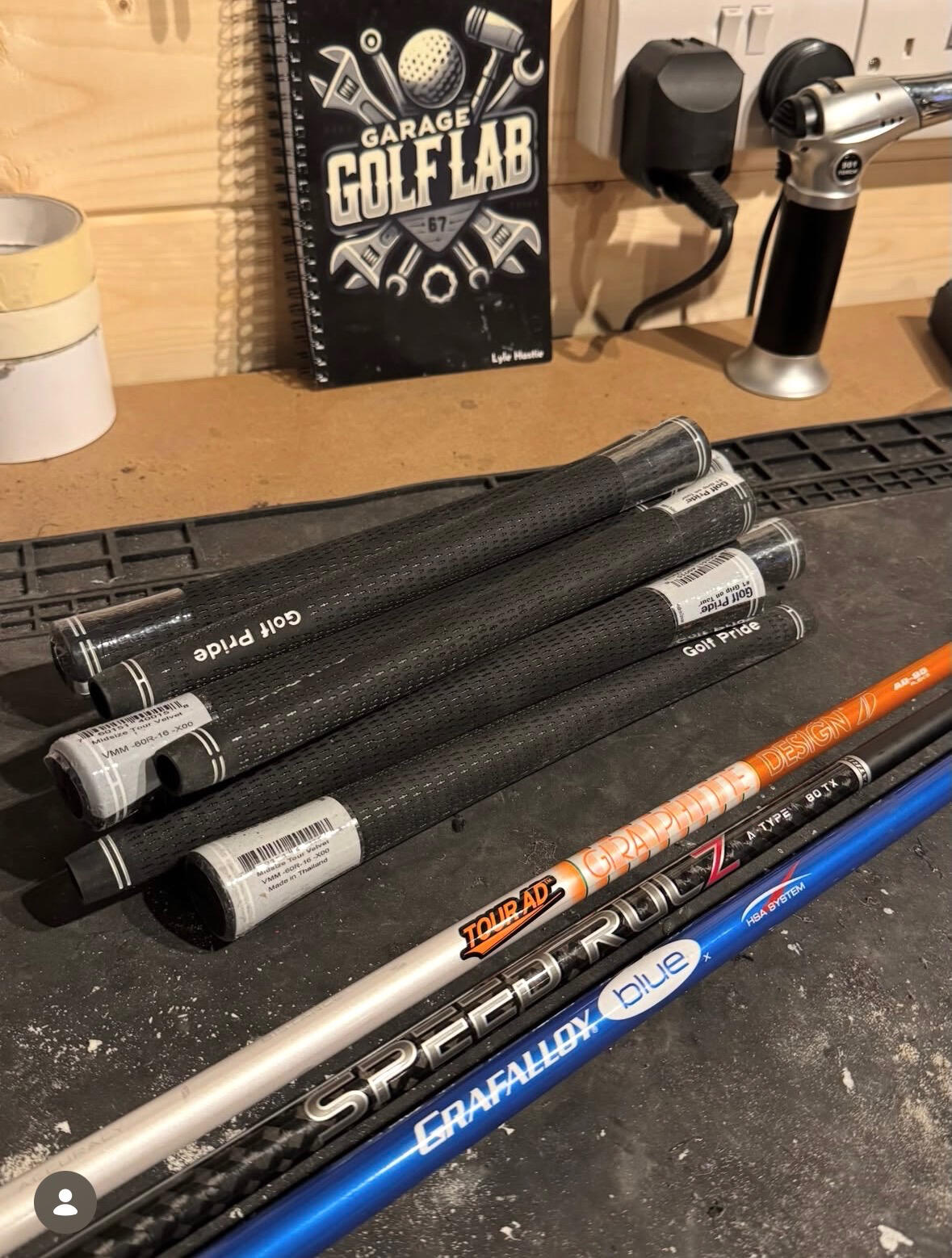 Refresh worn grips or change your shafts, with options for grip size, shaft weight and flex to suit your needs.
